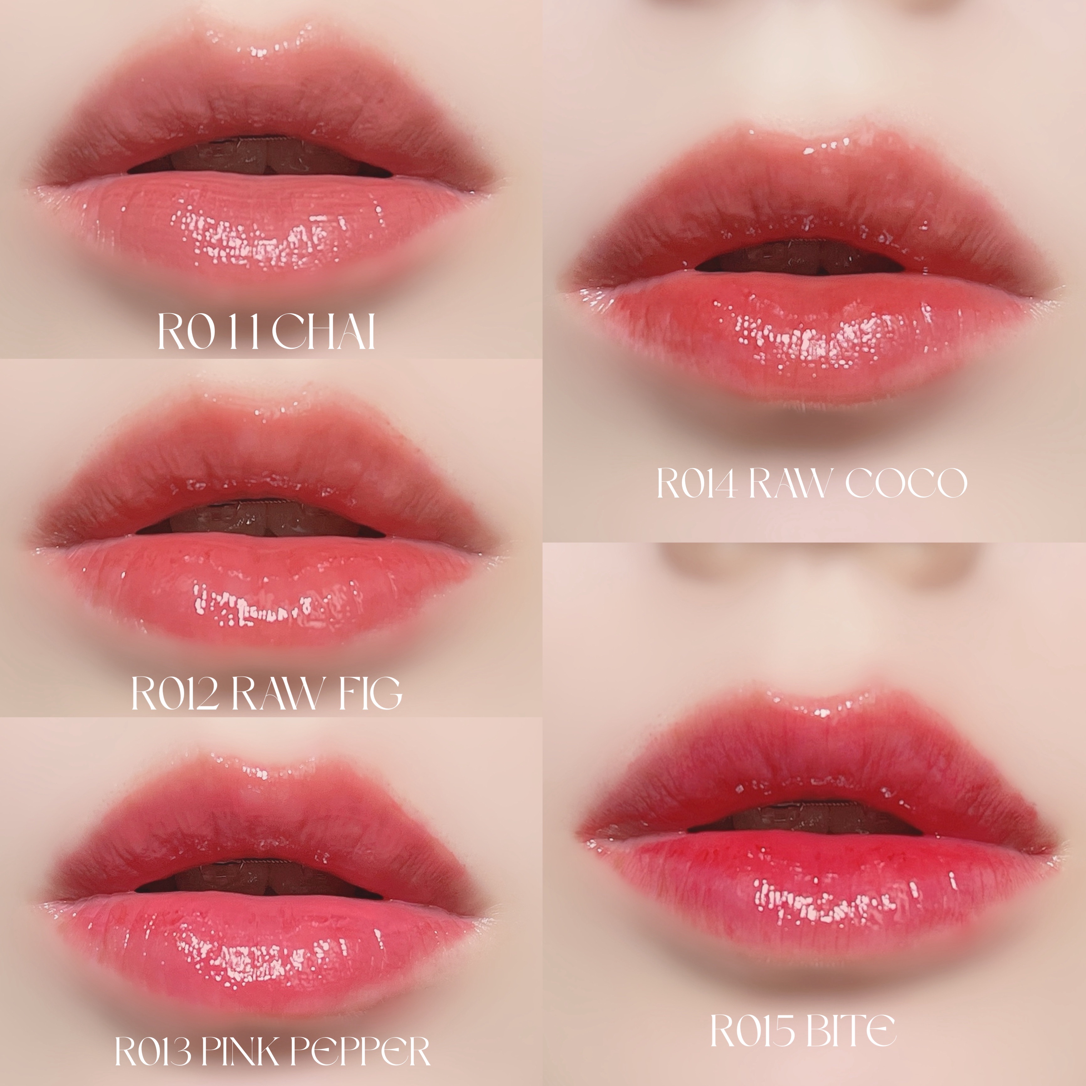 hince ロウグロウジェルティント RO12 RO15 新品未使用 ロウグロウジェルティント ⁄ hince(その他口紅・リップグロス, メイク