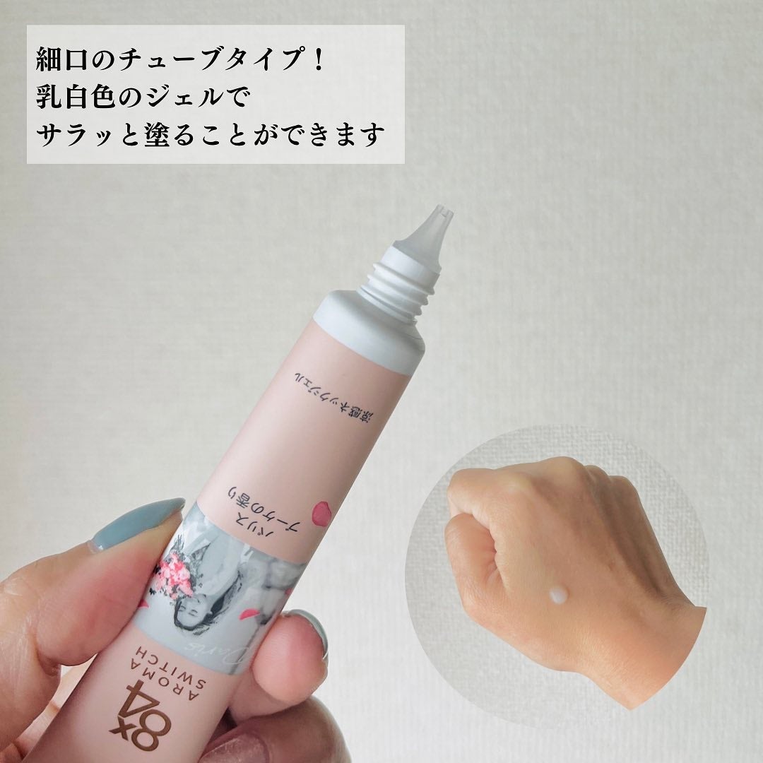 8x4 アロマスイッチ 涼感ネックジェル パリスブーケの香り/8x4/デオドラント・制汗剤を使ったクチコミ(3枚目)