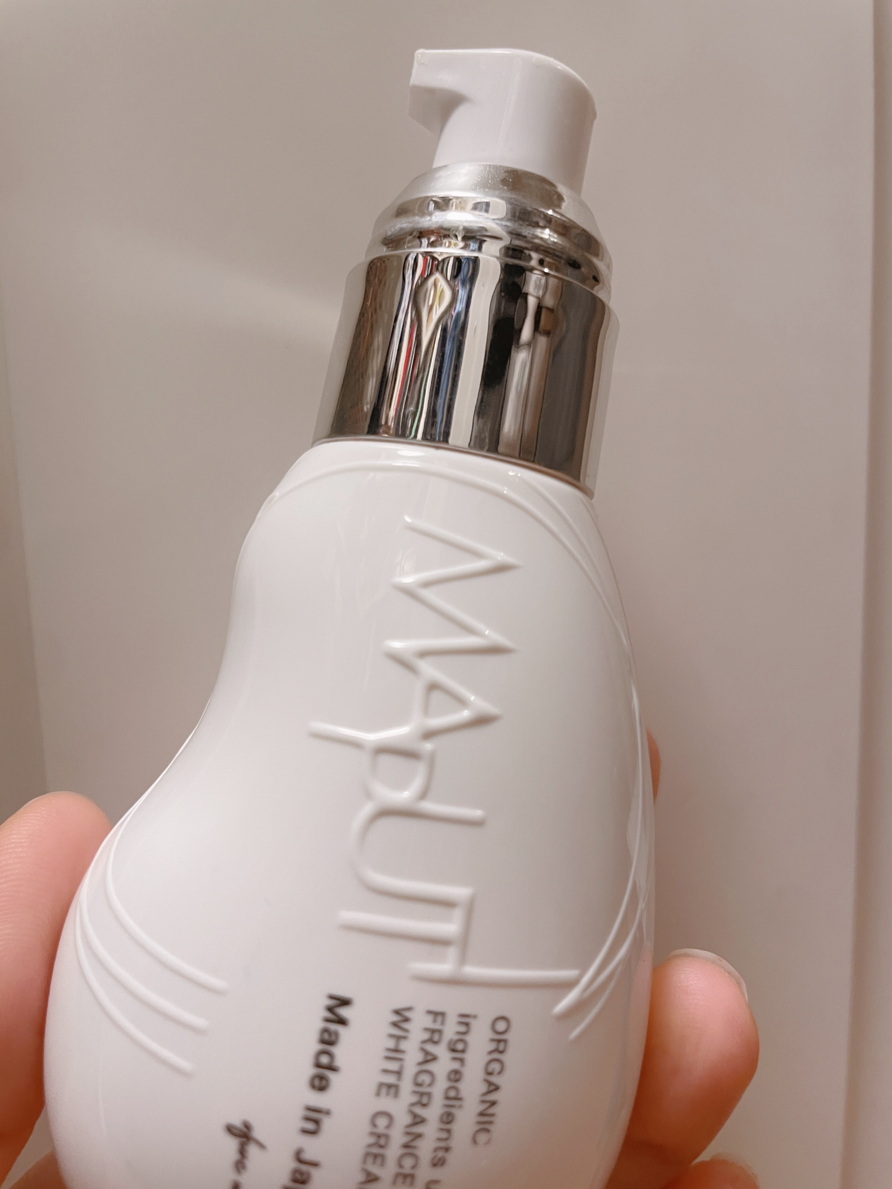 オーガニックフレグランスホワイトクリーム/MAPUTI/デリケートゾーンケアを使ったクチコミ（1枚目）