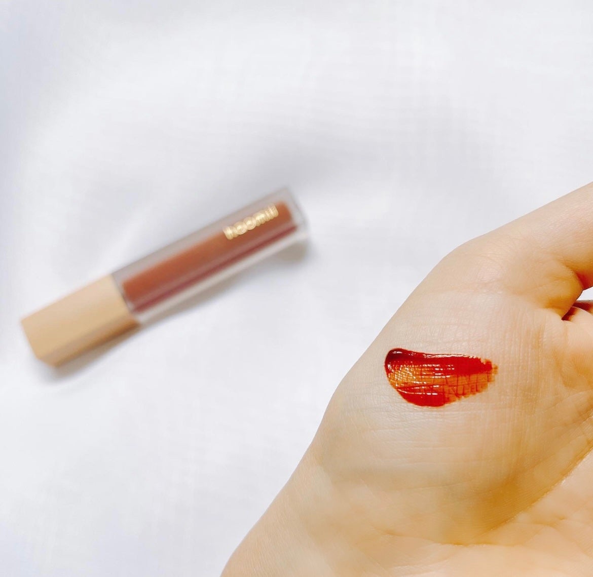 Melty flower lip tint/haomii/口紅を使ったクチコミ(2枚目)