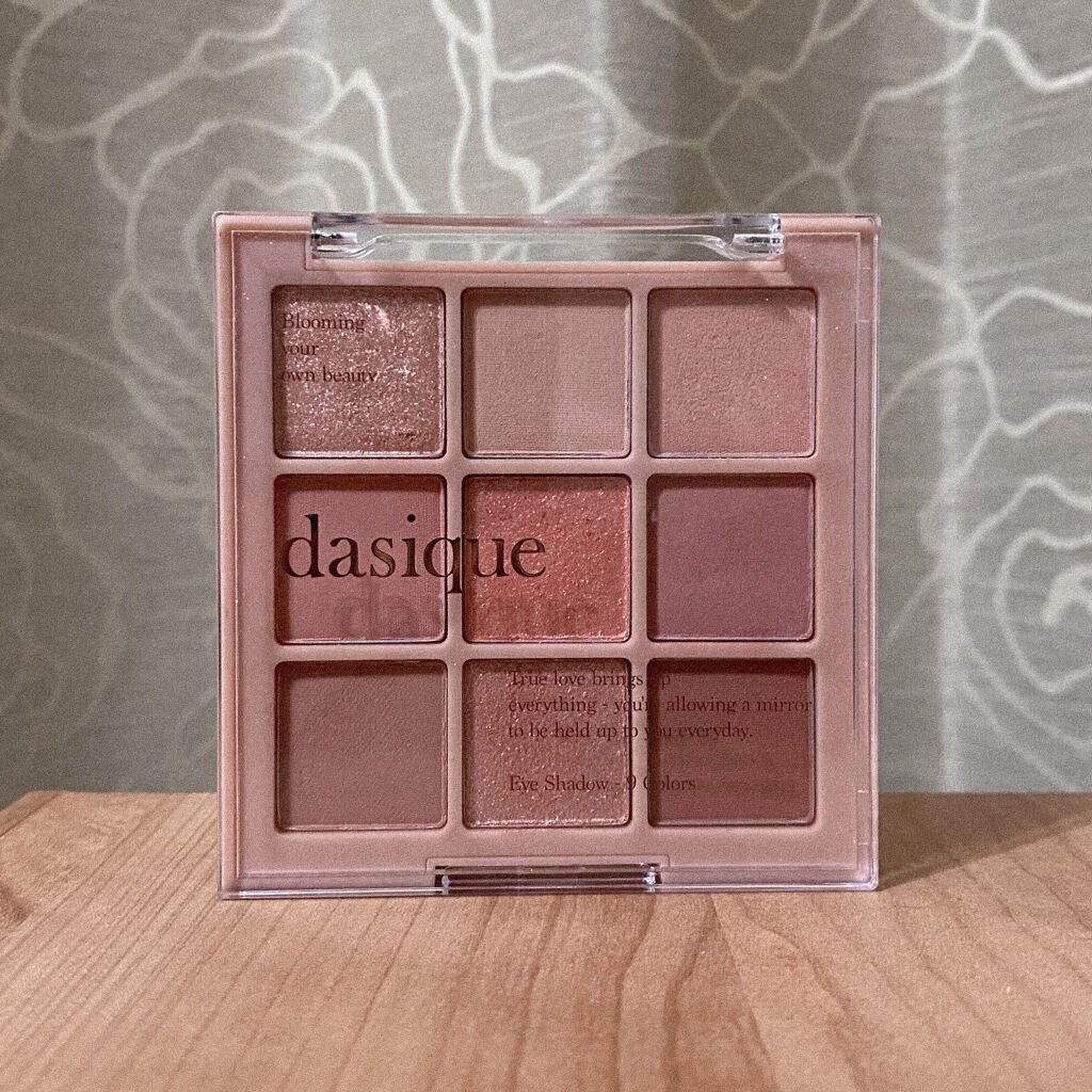 シャドウパレット/dasique/アイシャドウパレットを使ったクチコミ(1枚目)