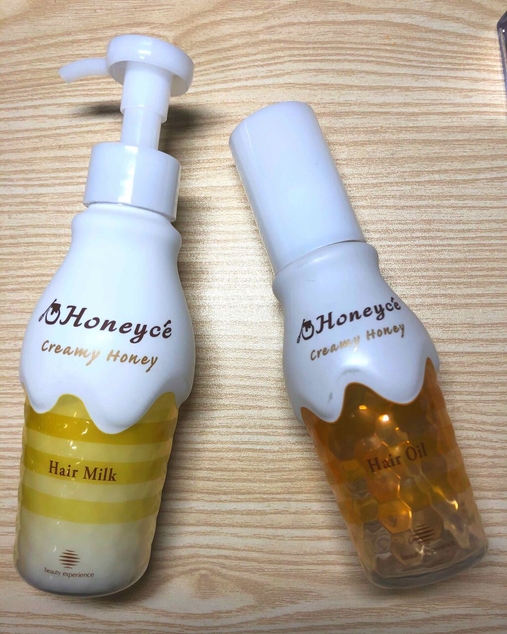 クリーミーハニー ヘアオイル/ハニーチェ/ヘアオイルを使ったクチコミ(1枚目)