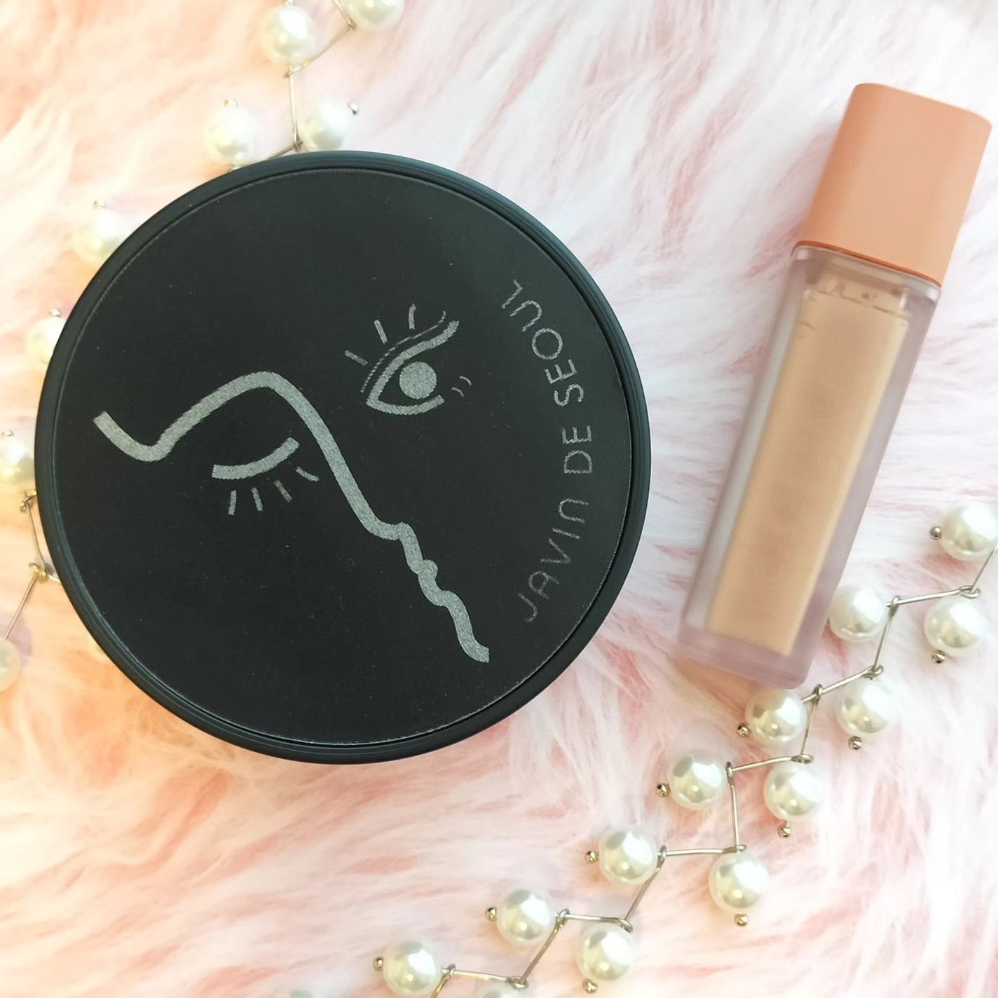 ジャビンドゥソウル ウインクファンデーションパクト/Javin De Seoul/クッションファンデーションを使ったクチコミ(1枚目)