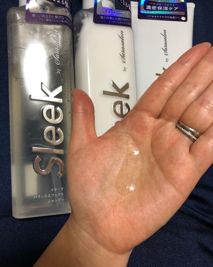 バランスエフェクトシャンプー/トリートメント/スリーク by サラサロン/市販シャンプーを使ったクチコミ(3枚目)