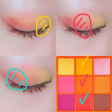 UR GLAM　BLOOMING EYE COLOR PALETTE 06/U R GLAM/アイシャドウパレットを使ったクチコミ（2枚目）