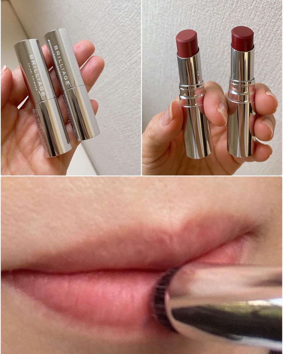 フィンガーブラシ /ブリリアージュ/メイクブラシを使ったクチコミ（2枚目）