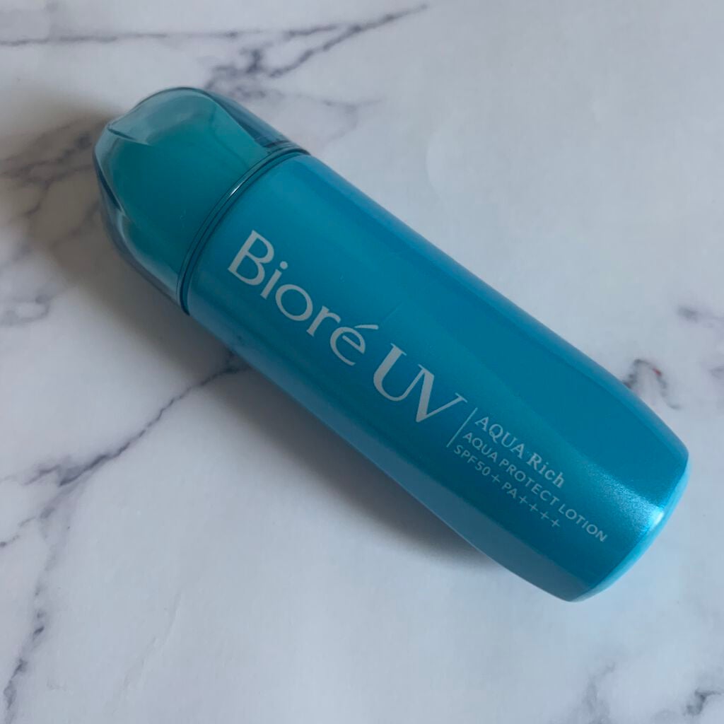ビオレUVアクアリッチ アクアプロテクトローション(水層パックUV)/ビオレ/日焼け止め・UVケアを使ったクチコミ(1枚目)