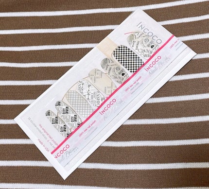 INCOCO インココ マニキュアシート/インココ/ネイルシールを使ったクチコミ(1枚目)