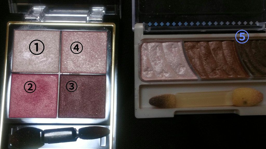 トーンアップアイシャドウ/CEZANNE/アイシャドウパレットを使ったクチコミ（2枚目）