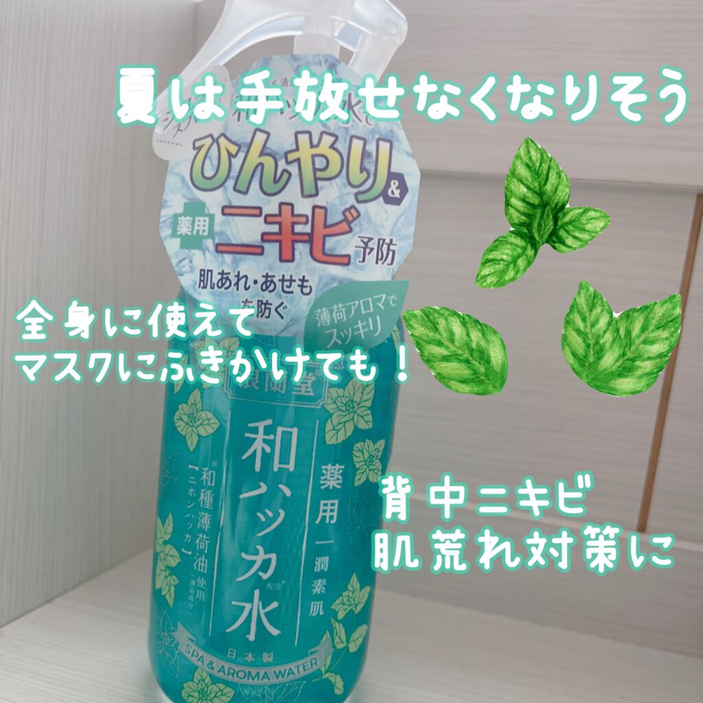 潤素肌 薬用 和ハッカ水/コスメテックスローランド/化粧水を使ったクチコミ（1枚目）