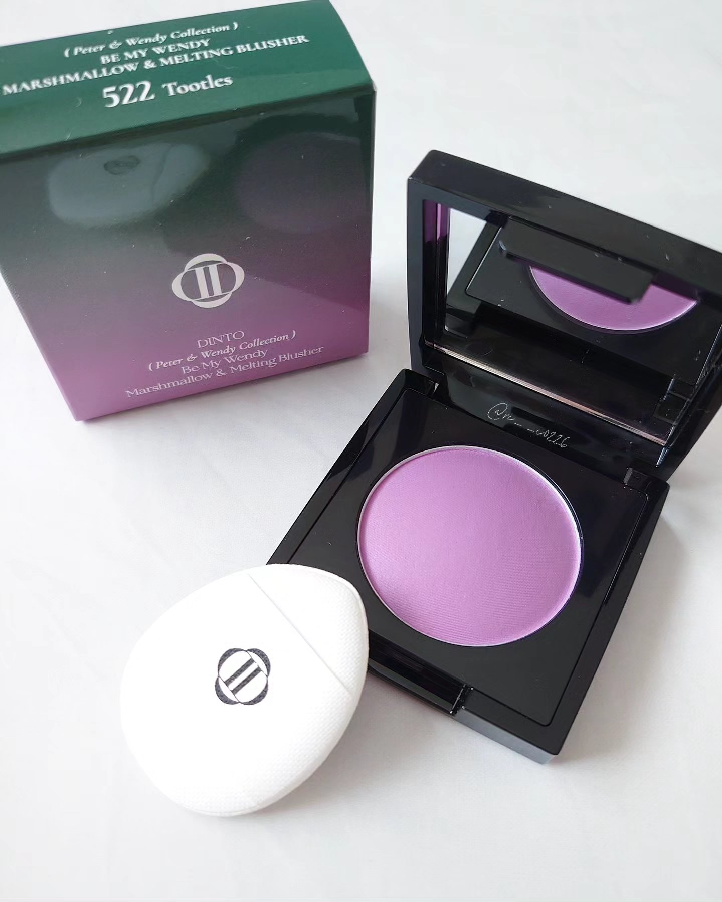 (Peter＆Wendy Collection) Be My Wendy Marshmallow Blusher 522 Tootles/Dinto/ジェル・クリームチークを使ったクチコミ（1枚目）