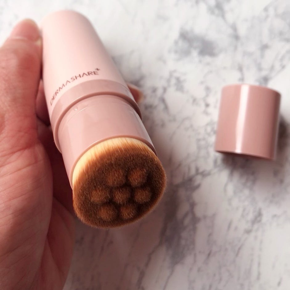 ヴィーガンナチュラルカバースティックファンデーション/DERMASHARE/その他ファンデーションを使ったクチコミ(4枚目)