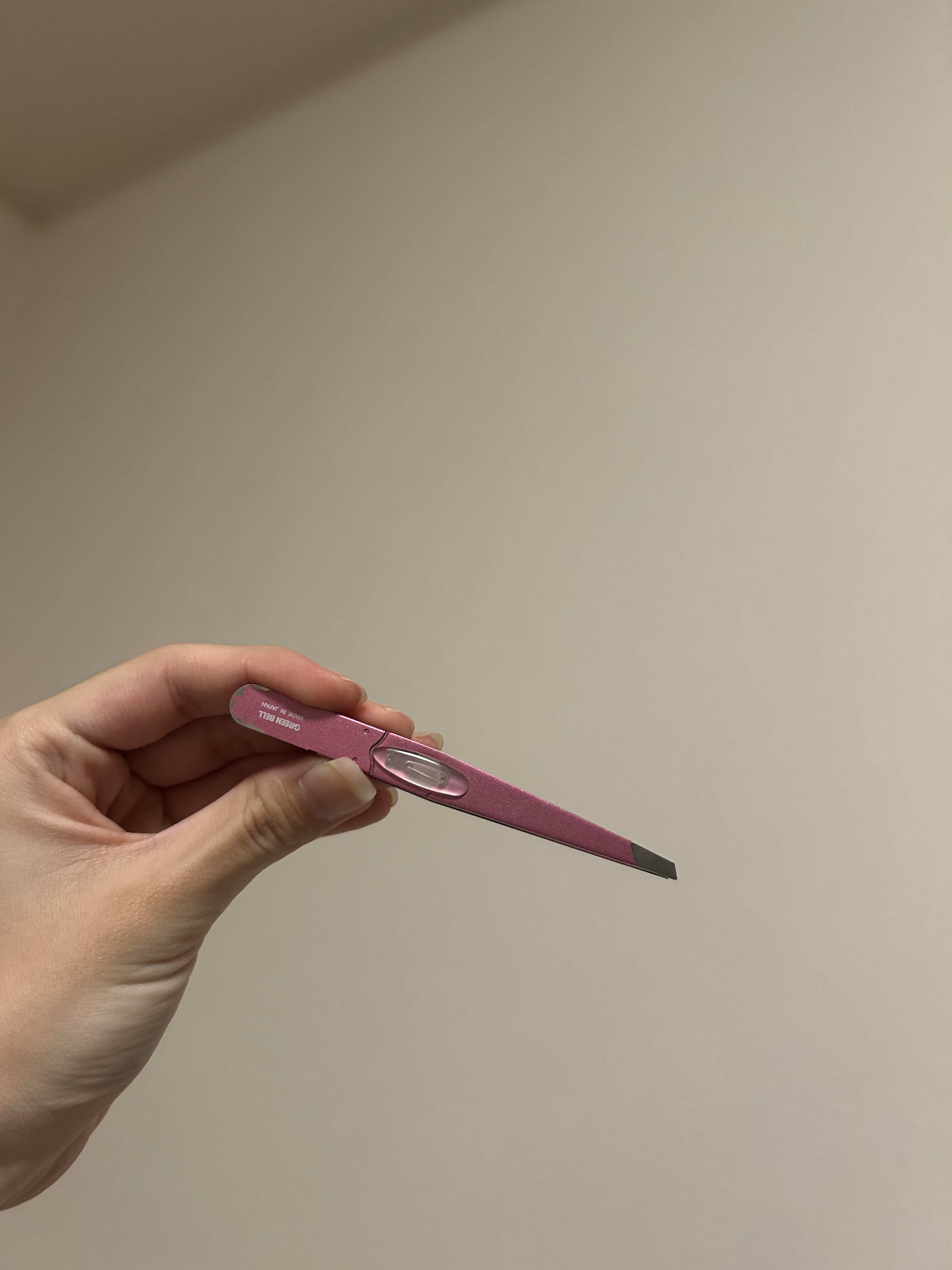 驚きの毛抜き（先斜めタイプ）/グリーンベル/毛抜きを使ったクチコミ（1枚目）