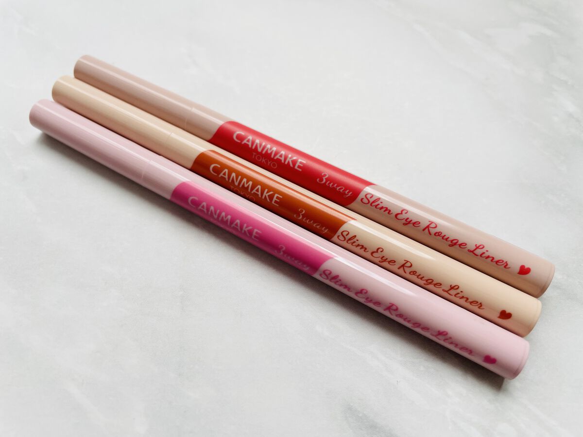3wayスリムアイルージュライナー/キャンメイク/リキッドアイライナーを使ったクチコミ（1枚目）