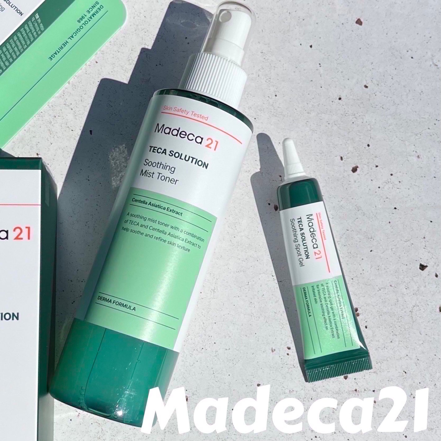 テカソルーションスージングミストトナー/Madeca21/ミスト状化粧水を使ったクチコミ(1枚目)