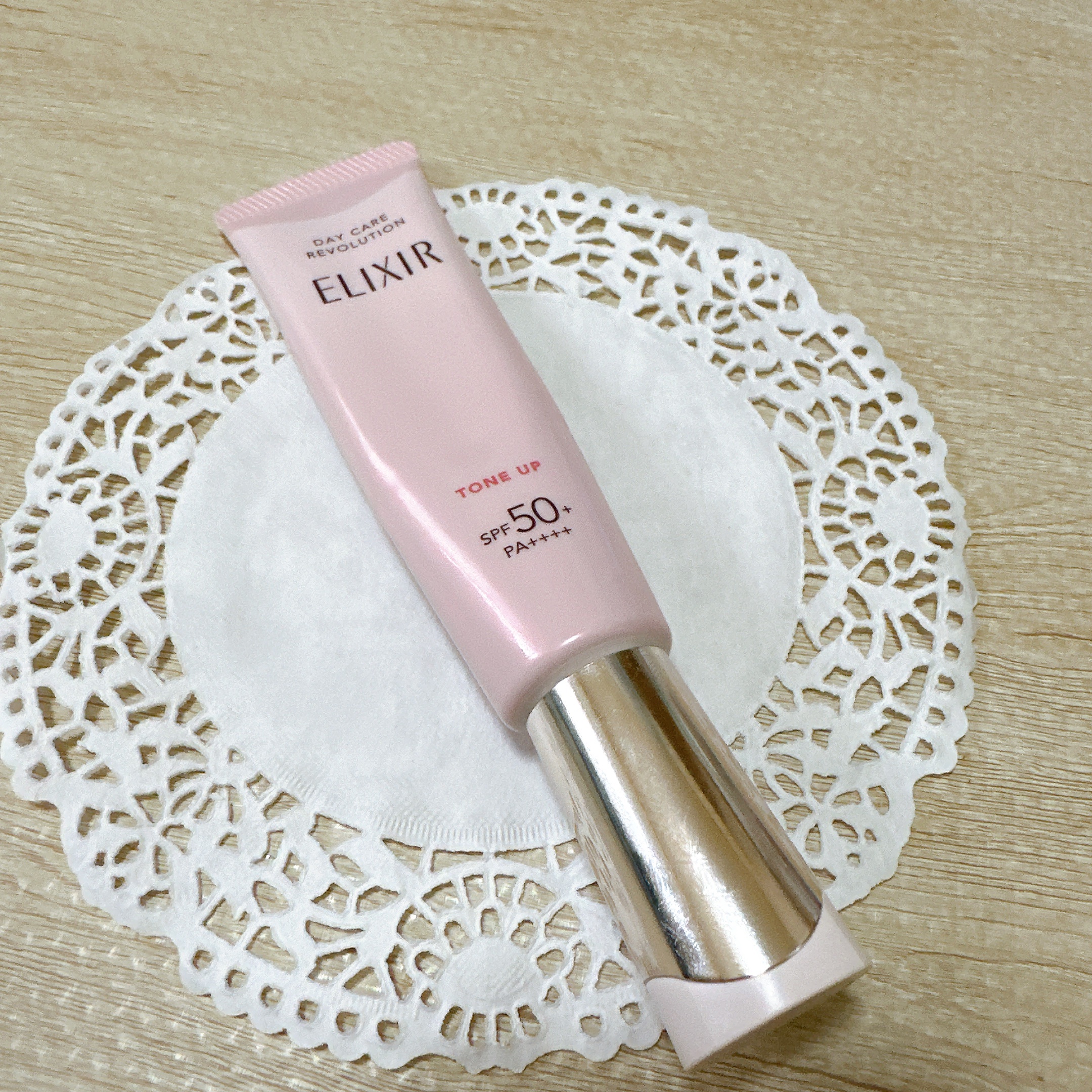 エリクシール　デーケアレボリューション　トーンアップ　SP+　aa/エリクシール/化粧下地を使ったクチコミ（2枚目）