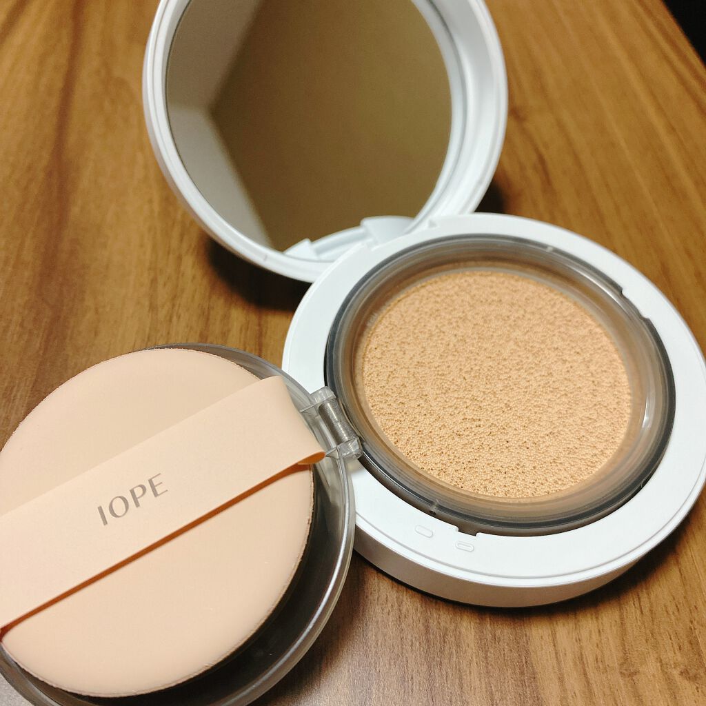 エアクッション ナチュラル/IOPE/クッションファンデーションを使ったクチコミ(3枚目)