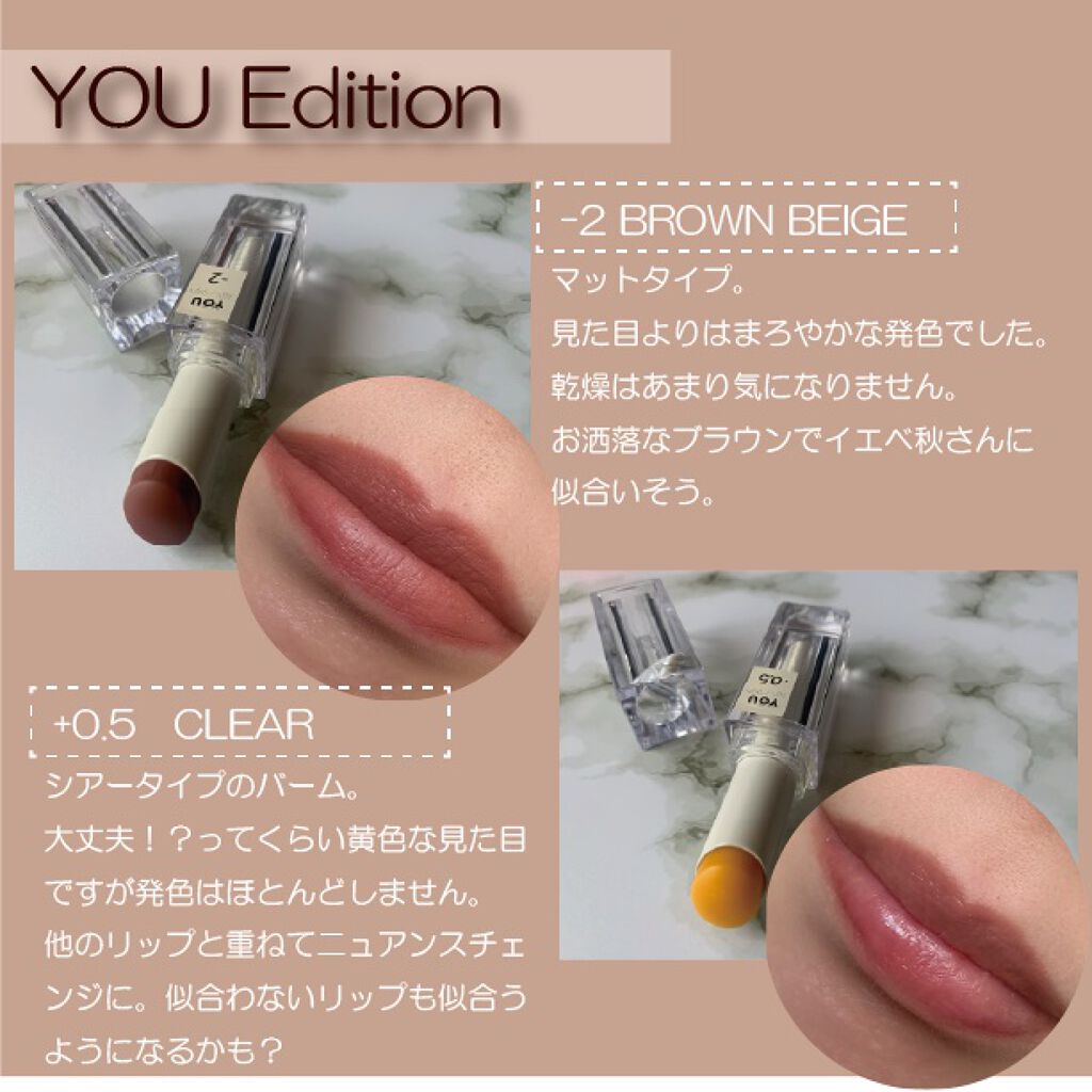 38°C / 99°F リップトリートメント (リップ美容液)/UZU BY FLOWFUSHI/リップケアを使ったクチコミ（3枚目）