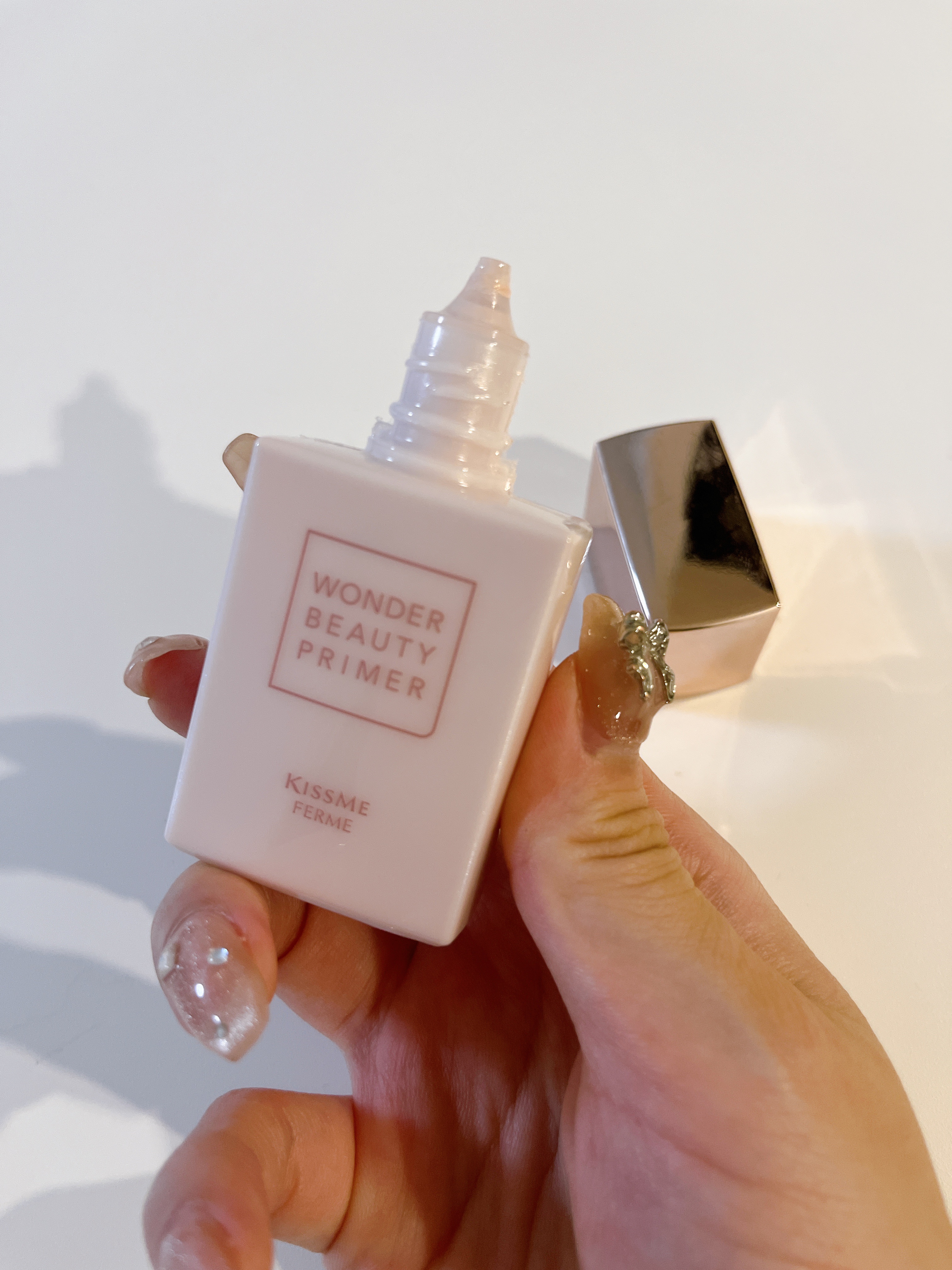 キスミー フェルム ワンダービューティプライマーSPのクチコミ「ナチュラルな透明感を出したい時に✨

✼••┈┈••✼••┈┈••✼••┈┈••✼••┈┈••.....」（3枚目）