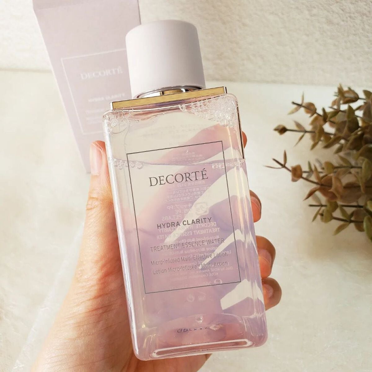 イドラクラリティ 薬用 トリートメント エッセンス ウォーター/DECORTÉ/化粧水を使ったクチコミ(1枚目)