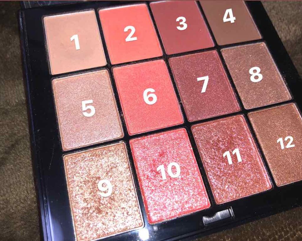 UT シャドウ パレット ミックス フィニッシュ/NYX Professional Makeup/アイシャドウパレットを使ったクチコミ（2枚目）