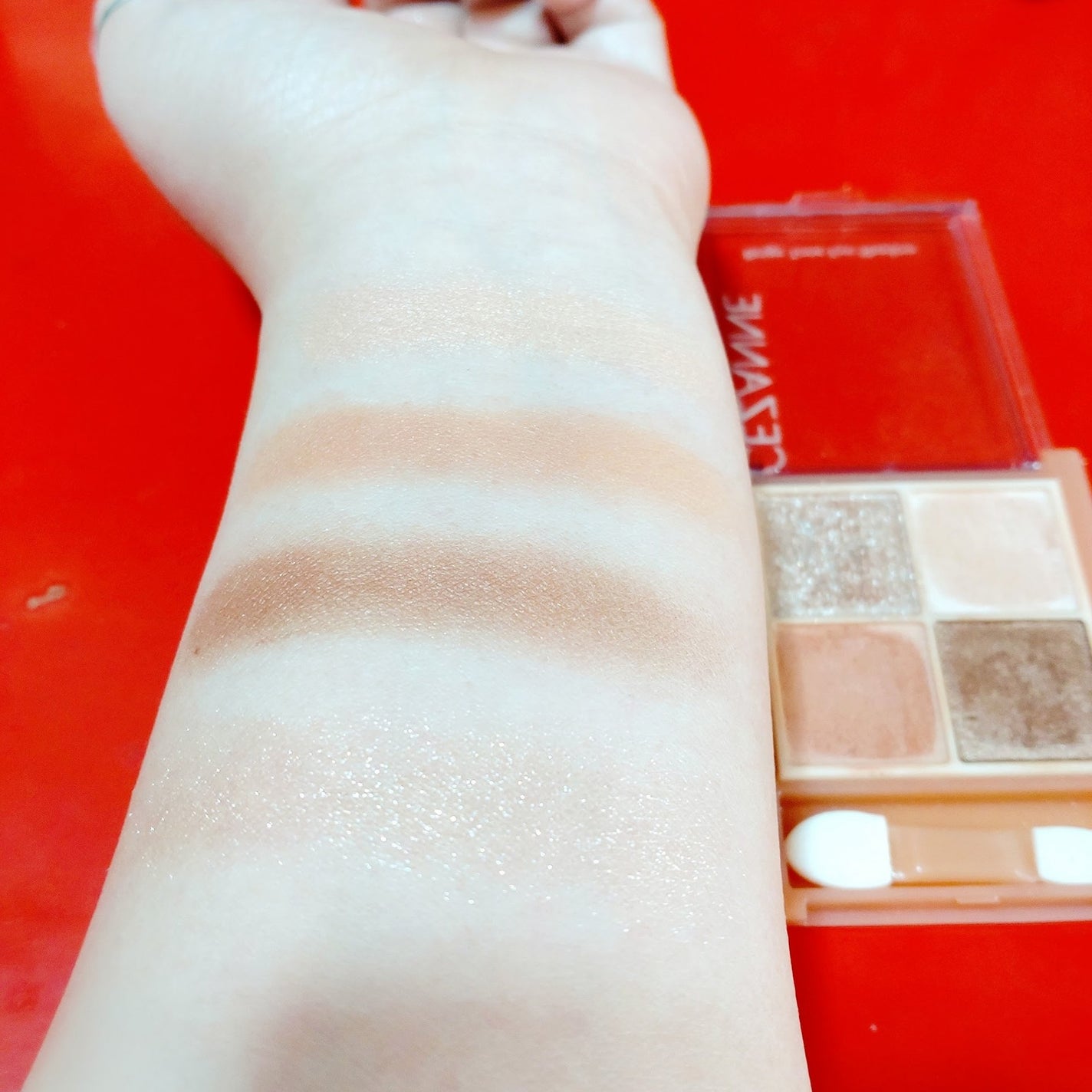 ベージュトーンアイシャドウ/CEZANNE/アイシャドウパレットを使ったクチコミ(7枚目)