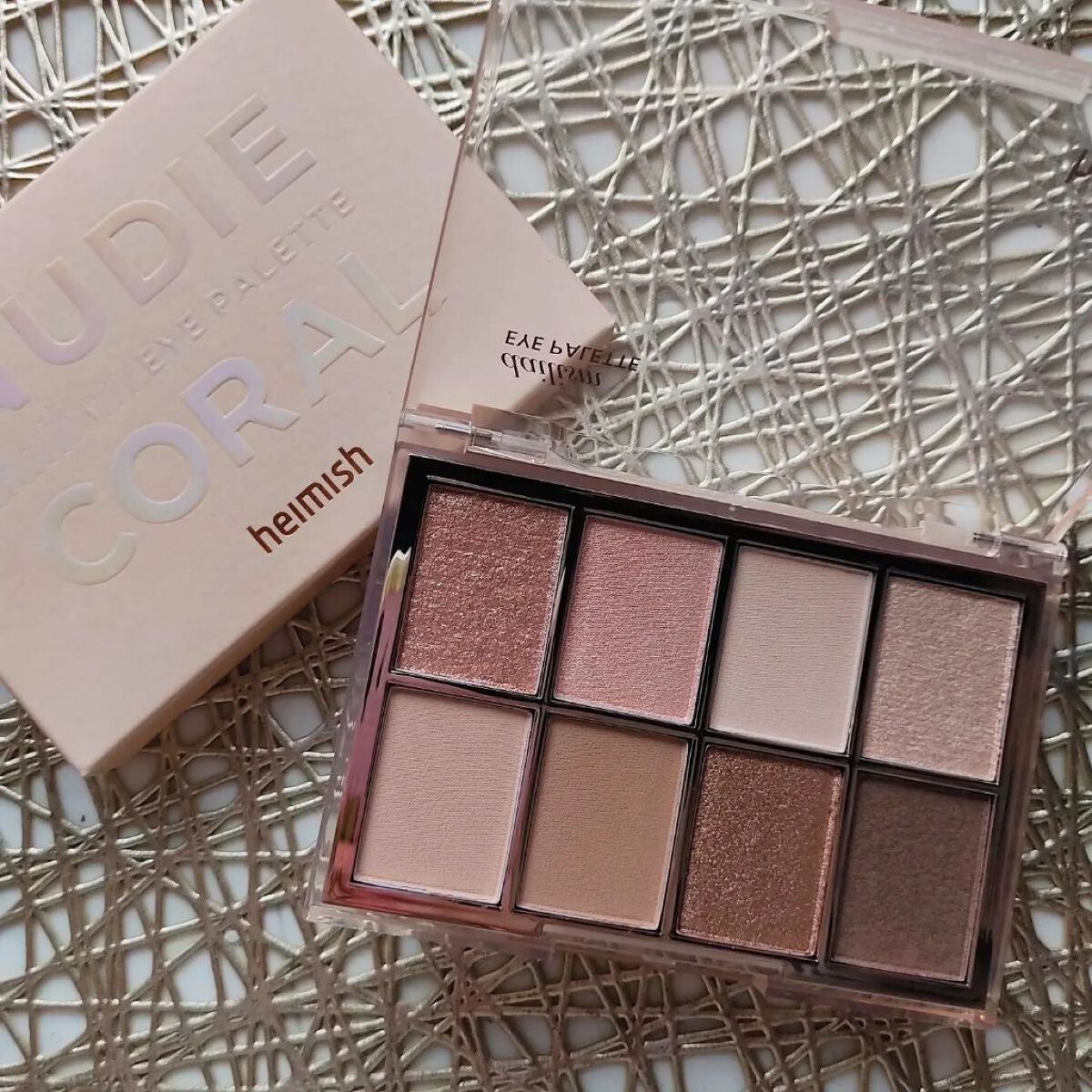 デイリズムアイパレット/heimish/アイシャドウパレットを使ったクチコミ(1枚目)