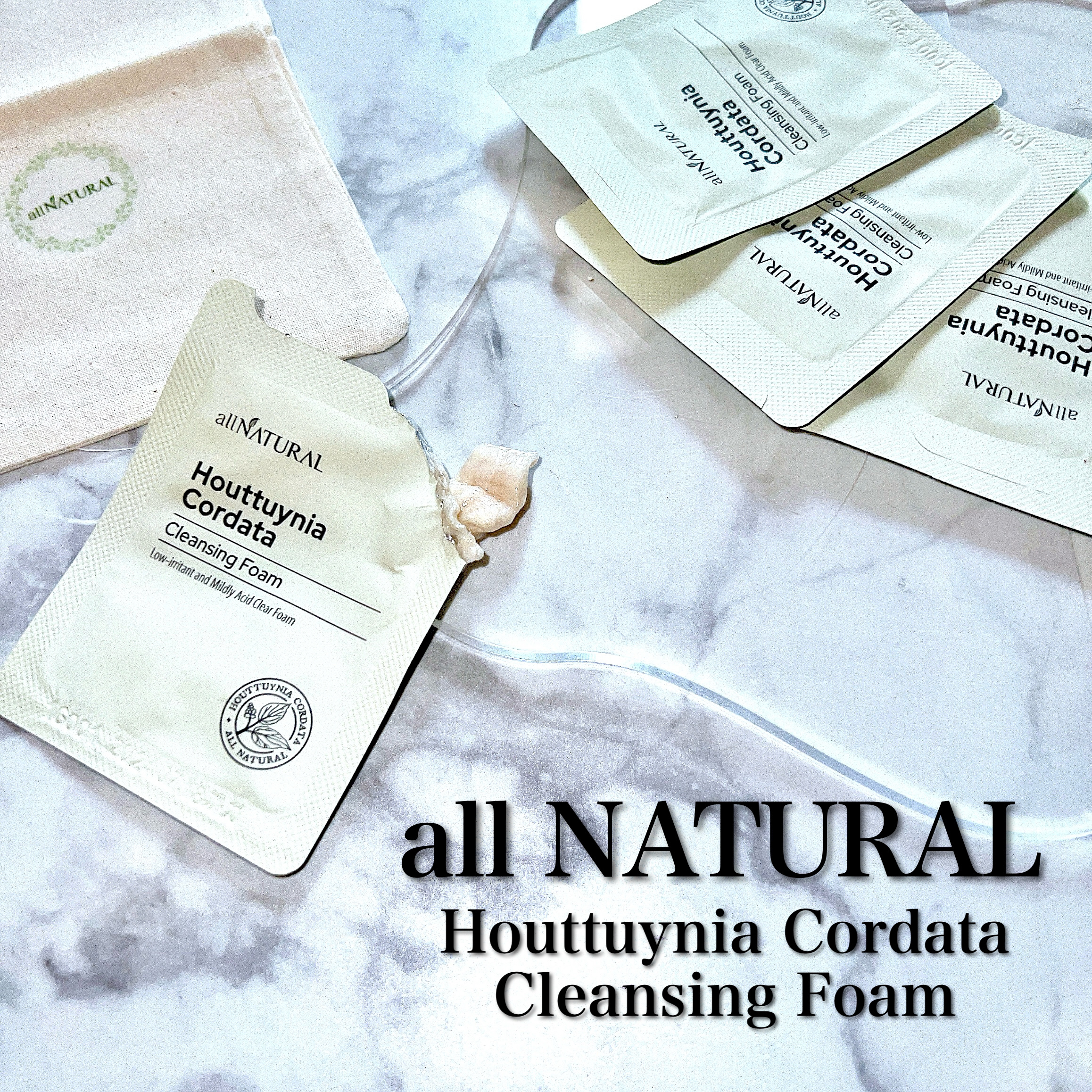 HCクレンジングフォーム/allNATURAL/洗顔フォームを使ったクチコミ（1枚目）