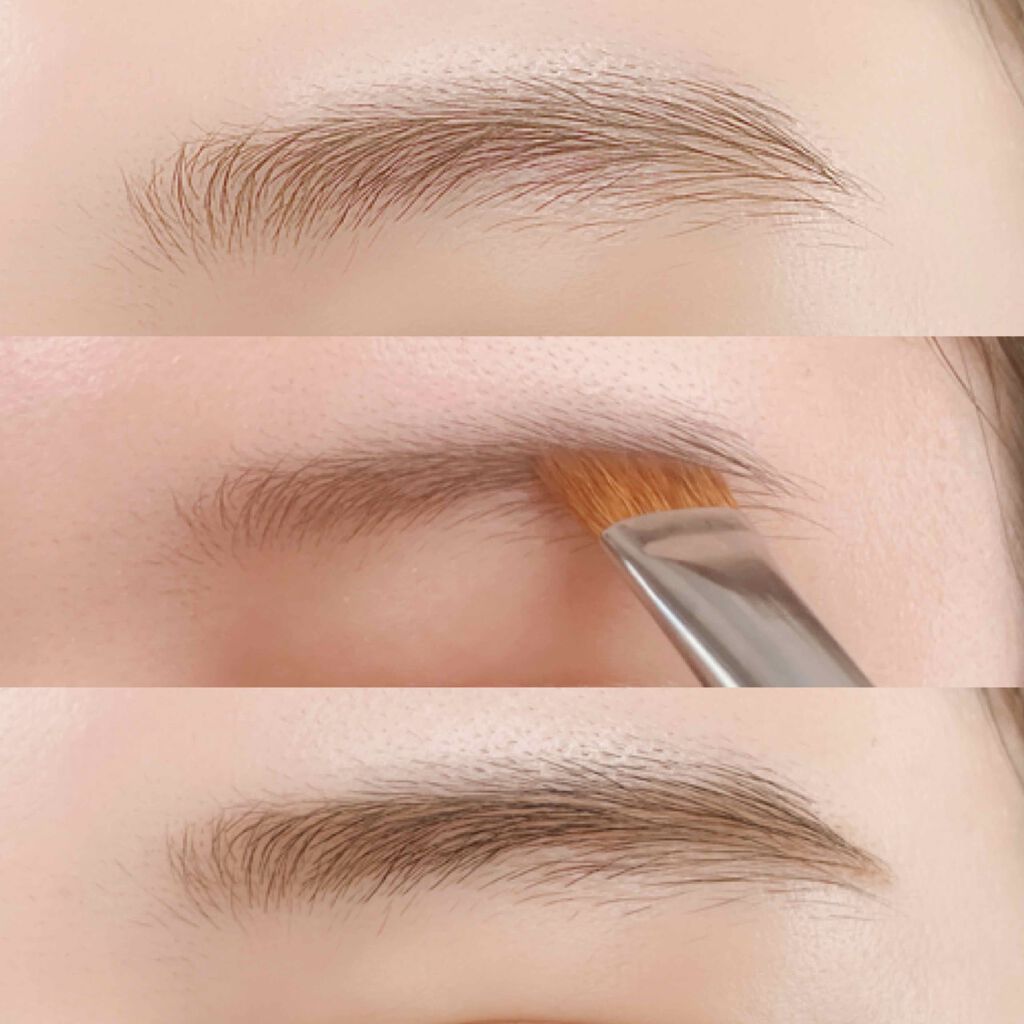 フーミー アイブロウブラシ 熊野筆/WHOMEE/メイクブラシを使ったクチコミ(2枚目)