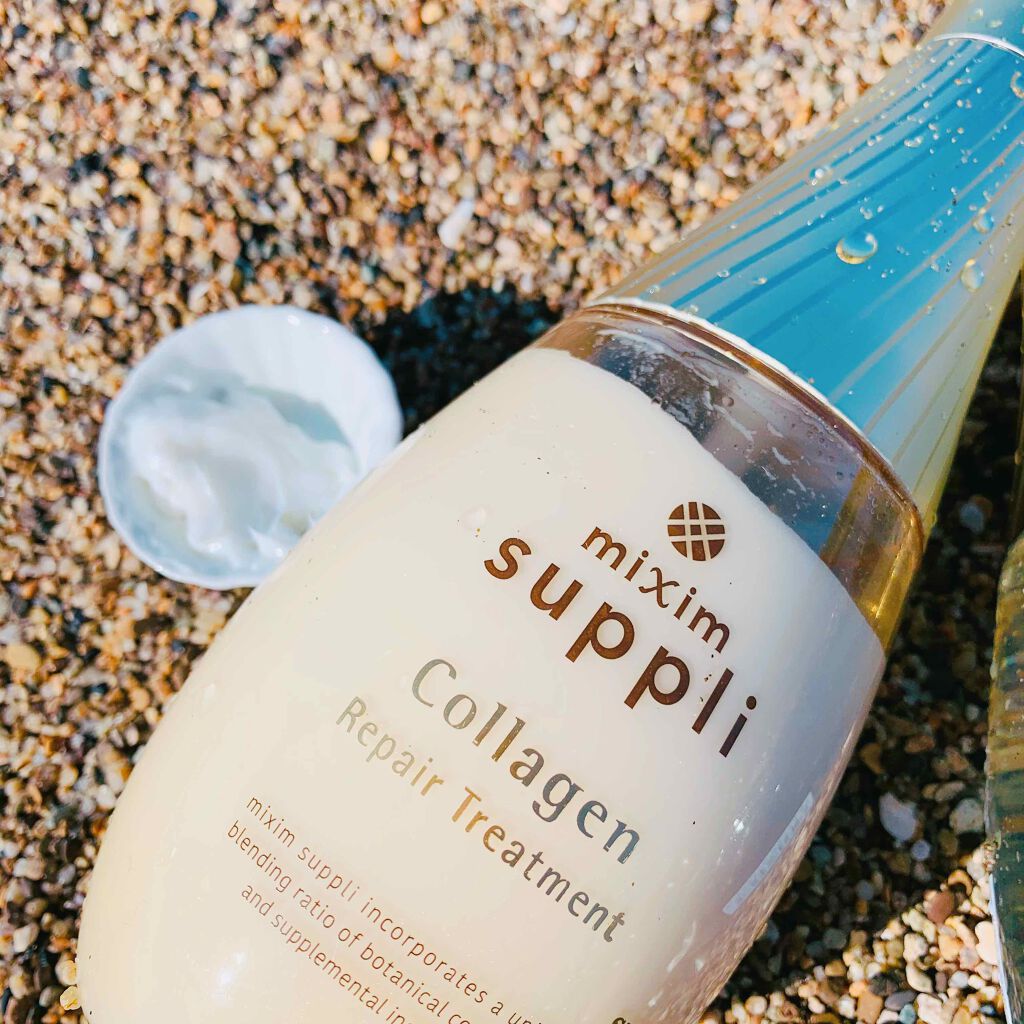 ビタミン リペアシャンプー/コラーゲン リペアヘアトリートメント/mixim suppli/市販シャンプーを使ったクチコミ(3枚目)