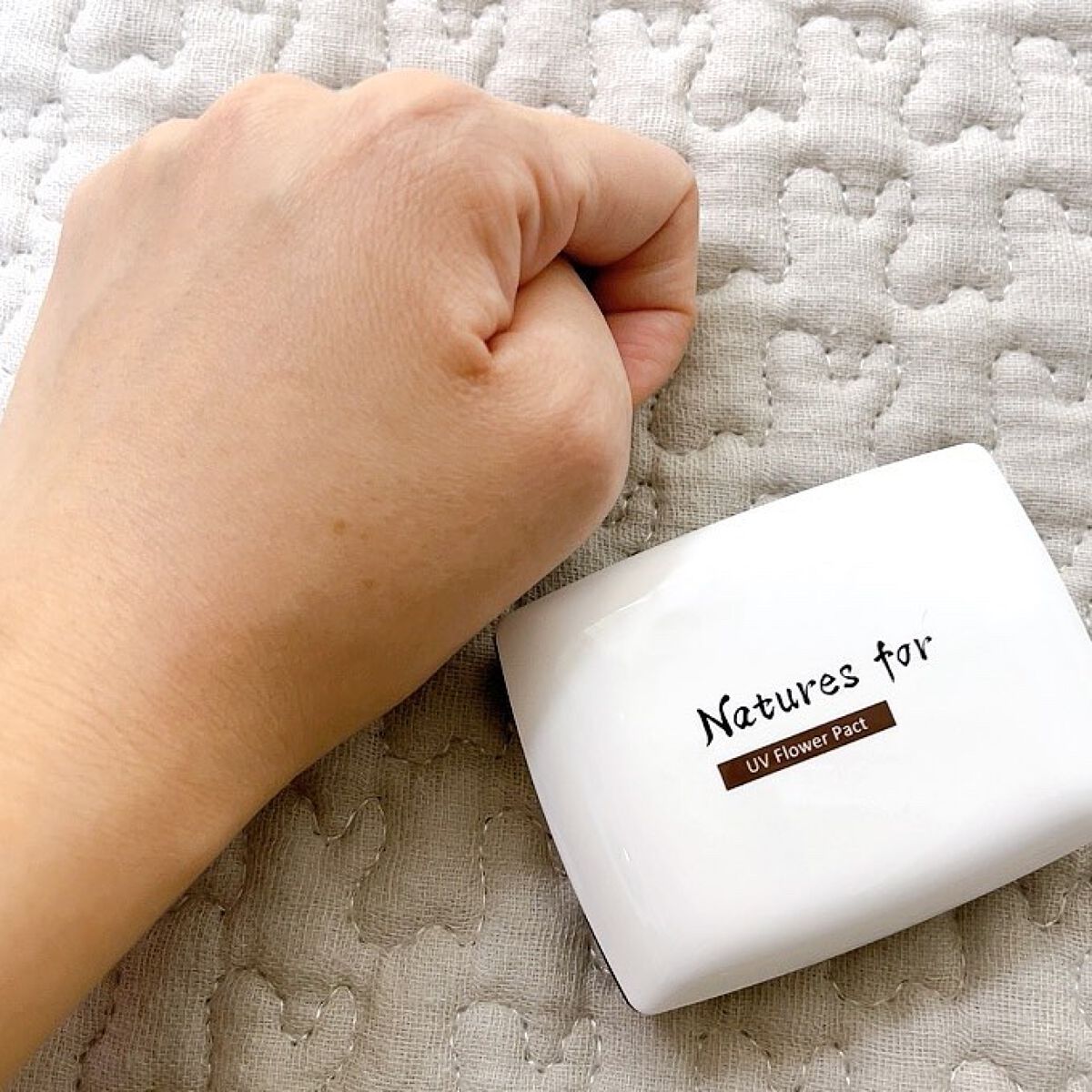 UVフラワーパクト/Natures for/プレストパウダーを使ったクチコミ（3枚目）