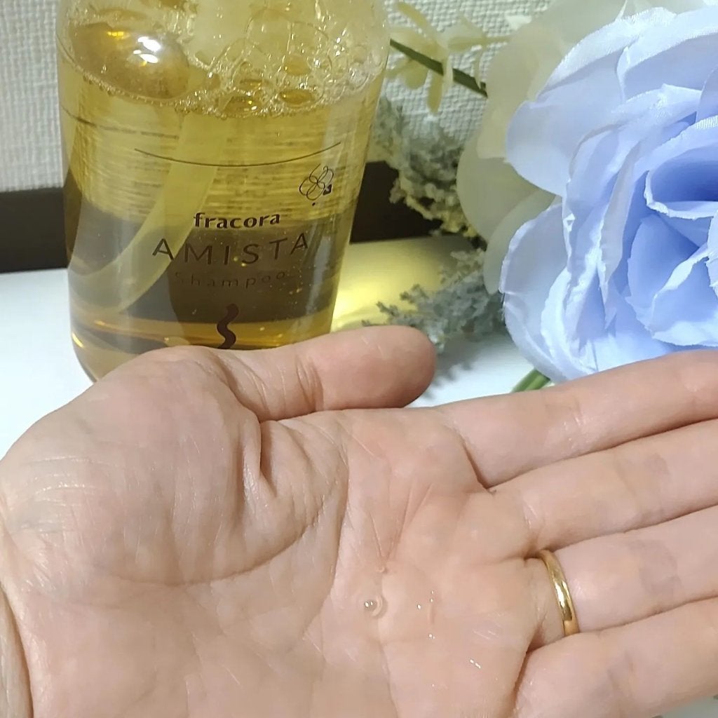 AMISTA シャンプー うねりヘア用/fracora/市販シャンプーを使ったクチコミ(4枚目)