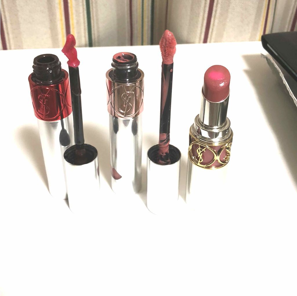 ヴォリュプテ ティントインオイル/YVES SAINT LAURENT BEAUTE/リップグロスを使ったクチコミ（3枚目）