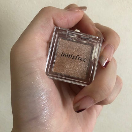 マイアイシャドウ グリッター/innisfree/単色アイシャドウを使ったクチコミ(1枚目)