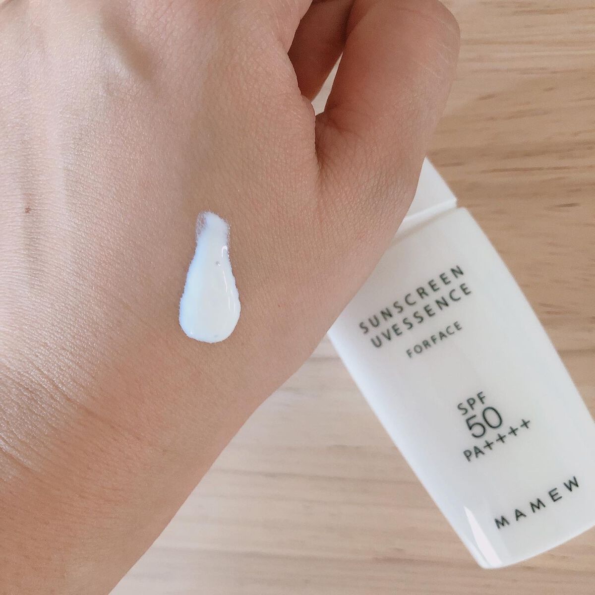 サンスクリーンUVエッセンス/MAMEW（マミュ）/日焼け止めクリームを使ったクチコミ（2枚目）