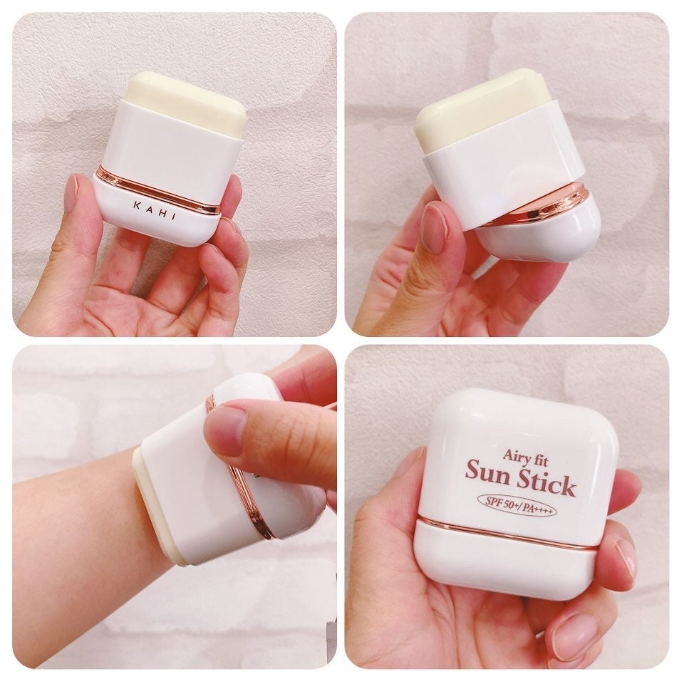 エアリーフィットサンスティック/KAHI/日焼け止めスティックを使ったクチコミ(2枚目)