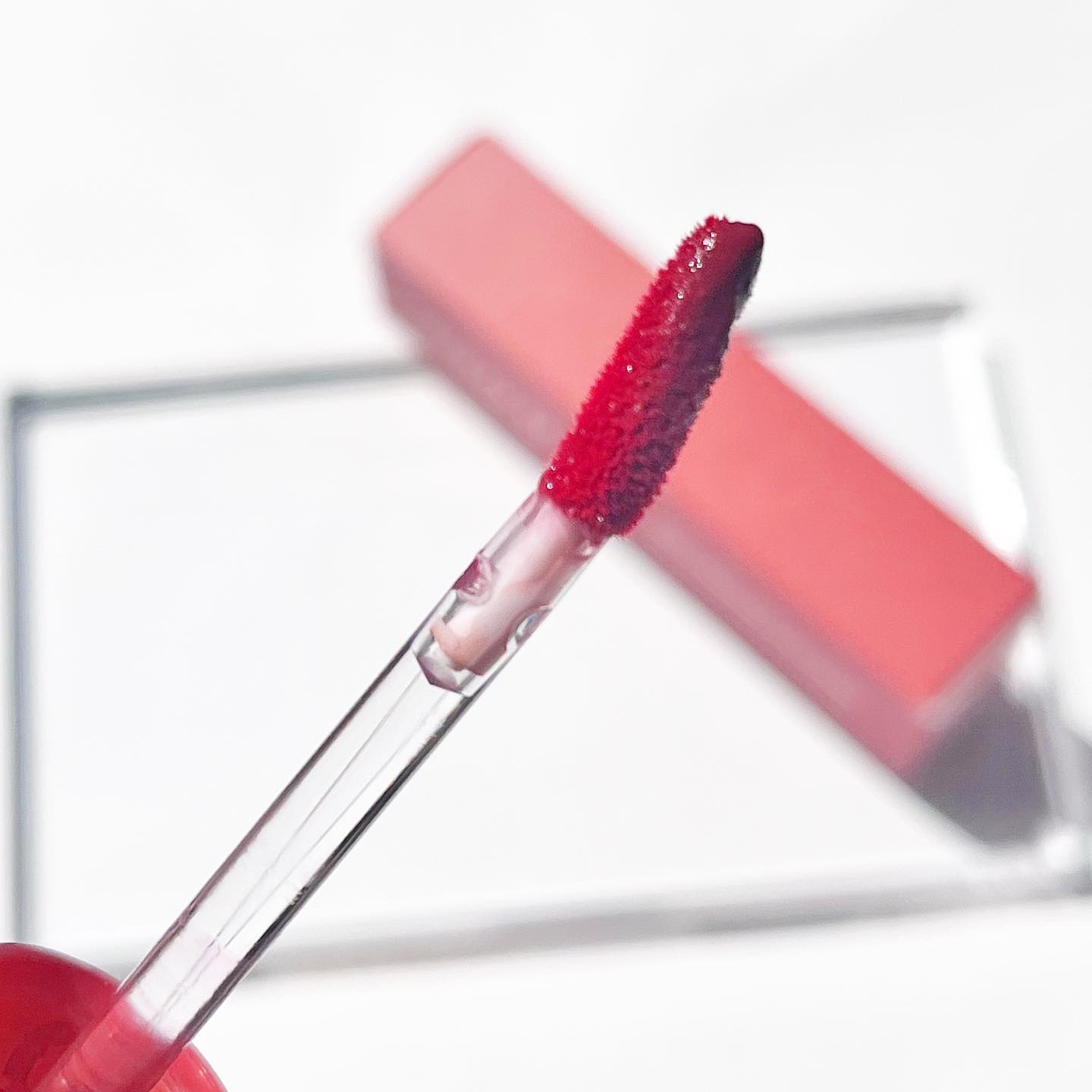 コンデンスフォグリップマット/INTO U/口紅を使ったクチコミ（2枚目）