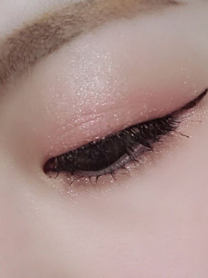 シャイニーシャドウ N/excel/単色アイシャドウを使ったクチコミ(3枚目)