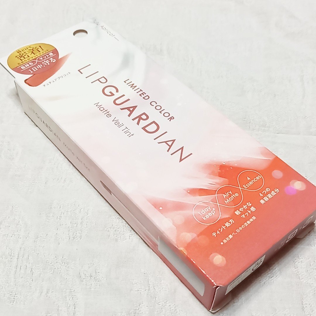 マットヴェールティント L01 チュチュアプリコット/LIPGUARDIAN/リップティントを使ったクチコミ（3枚目）