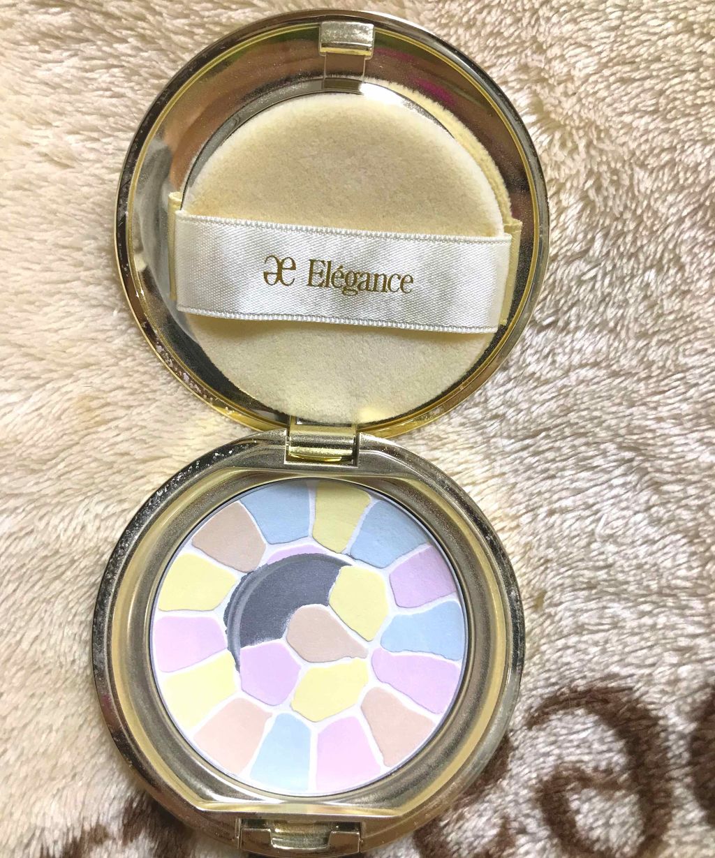 ラ プードル オートニュアンス/Elégance/プレストパウダーを使ったクチコミ(2枚目)