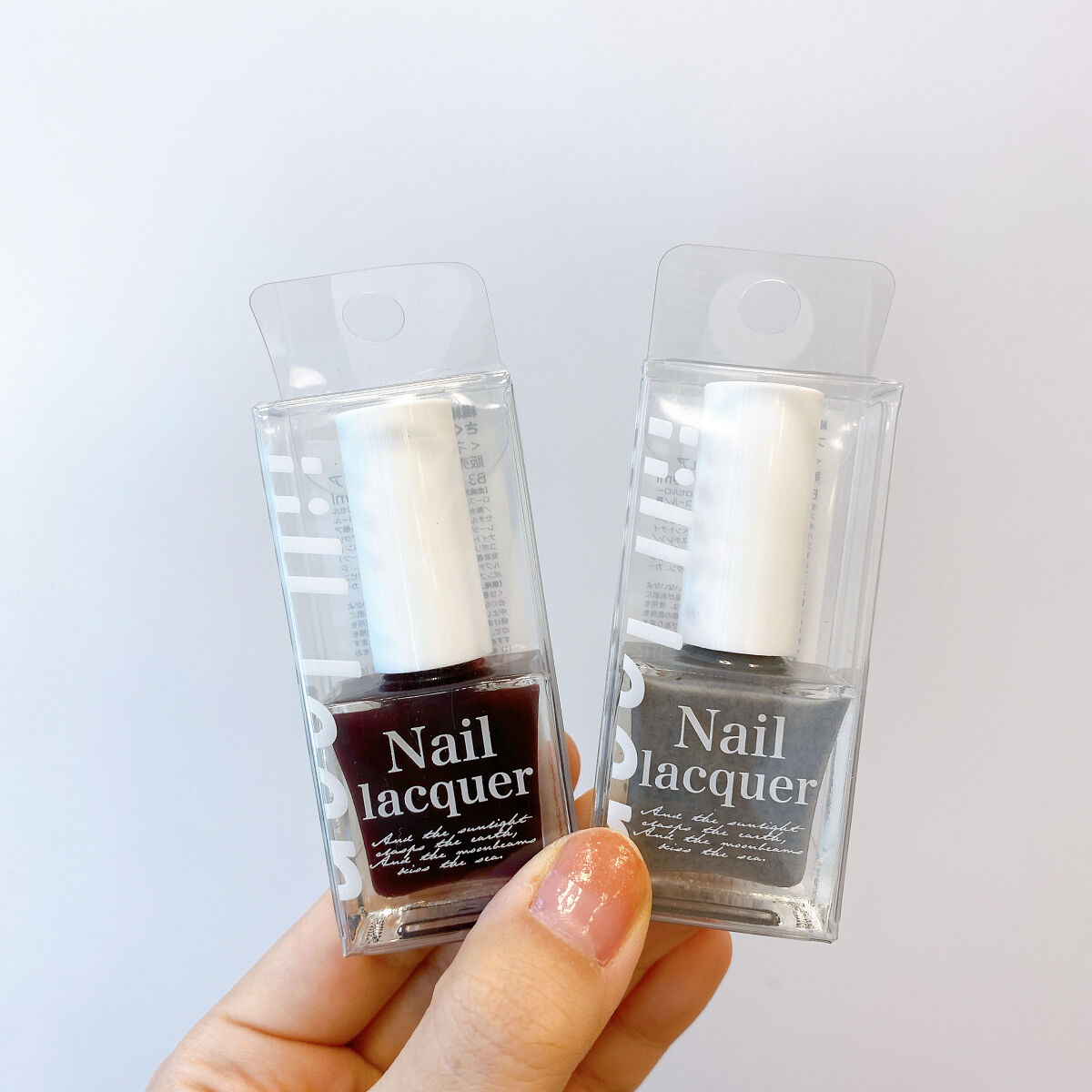 jill leen. 繊維ネイル  B5 ブルーベリージャム/jill leen./マニキュアを使ったクチコミ（1枚目）