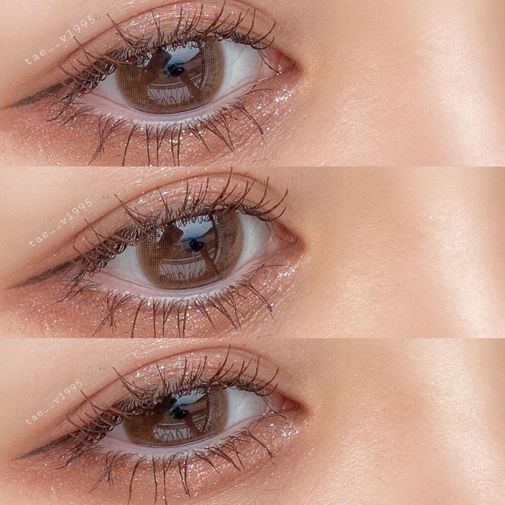 Falling (フォーリング) ブラウン/OLENS/カラーコンタクトレンズを使ったクチコミ（2枚目）