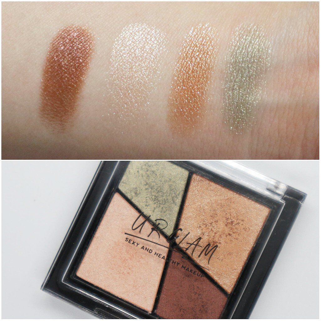UR GLAM　VELVET EYE COLOR PALETTE/U R GLAM/アイシャドウパレットを使ったクチコミ（2枚目）