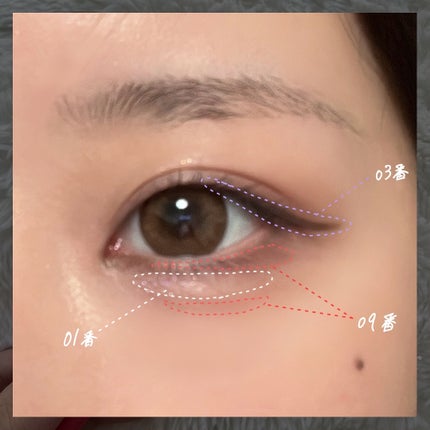 ダブルラスティングジェルライナー/keybo/ジェルアイライナーを使ったクチコミ(5枚目)