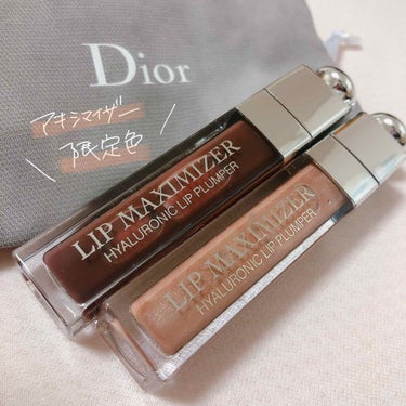 【旧】ディオール アディクト リップ マキシマイザー 016 シマー ヌード（生産終了）/Dior/リップグロスを使ったクチコミ（1枚目）