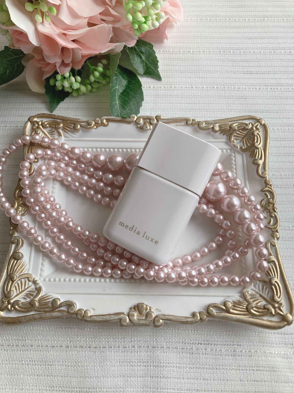 リキッドファンデーション/media luxe/リキッドファンデーションを使ったクチコミ(1枚目)