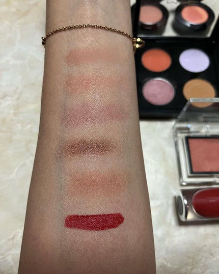 アディクション ザ ブラッシュ マット 003M Wild Ginger/ADDICTION/パウダーチークを使ったクチコミ(2枚目)