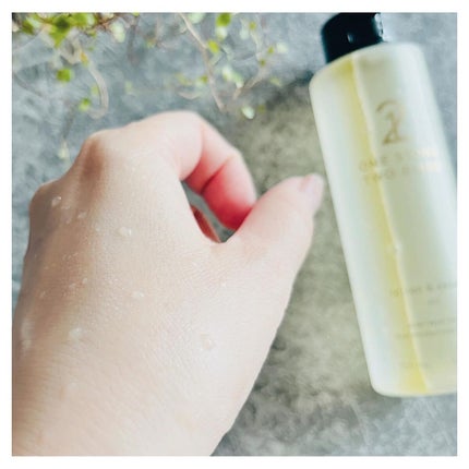 オイルインローション/ONE STONE TWO BIRDS/化粧水を使ったクチコミ(3枚目)