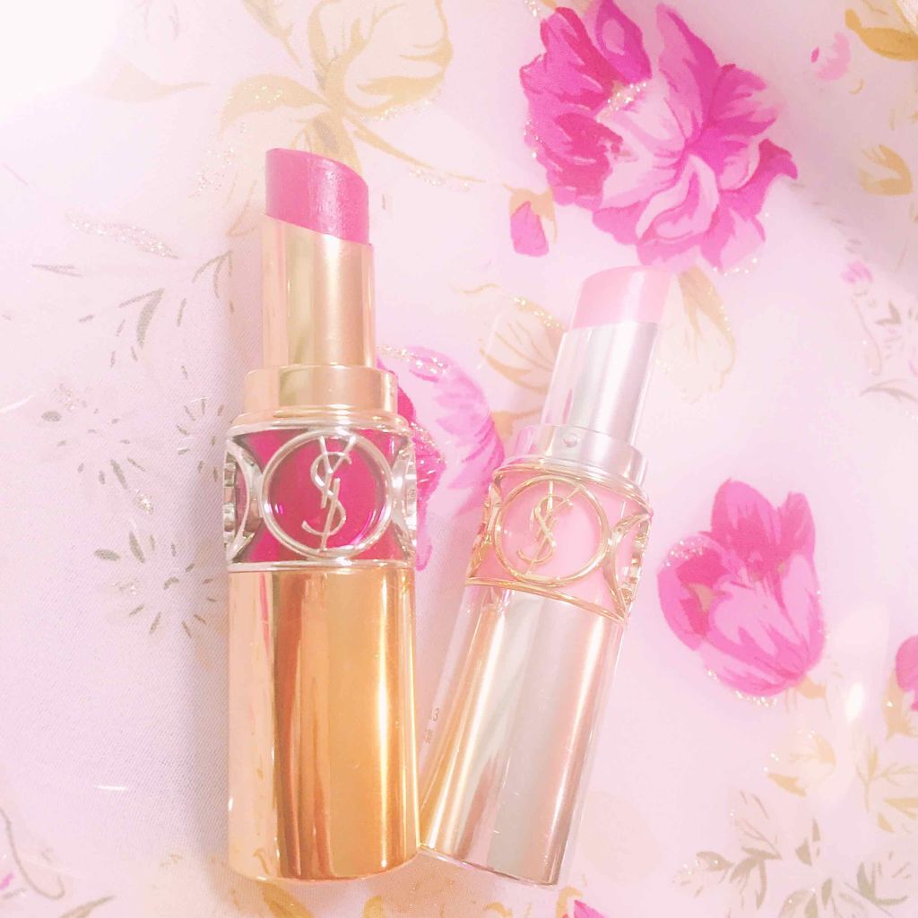 ルージュ ヴォリュプテ シャイン/YVES SAINT LAURENT BEAUTE/口紅を使ったクチコミ（1枚目）