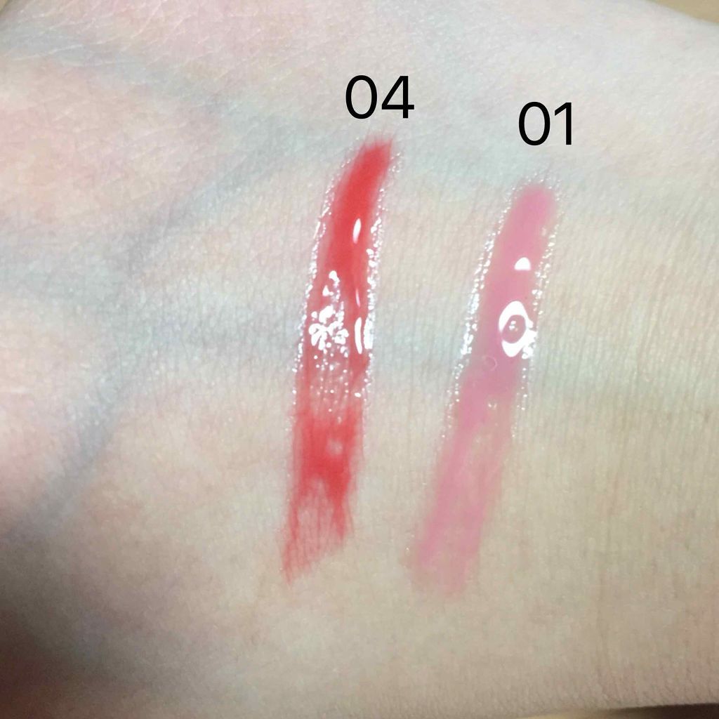 リップティントシロップ/キャンメイク/リップティントを使ったクチコミ（2枚目）